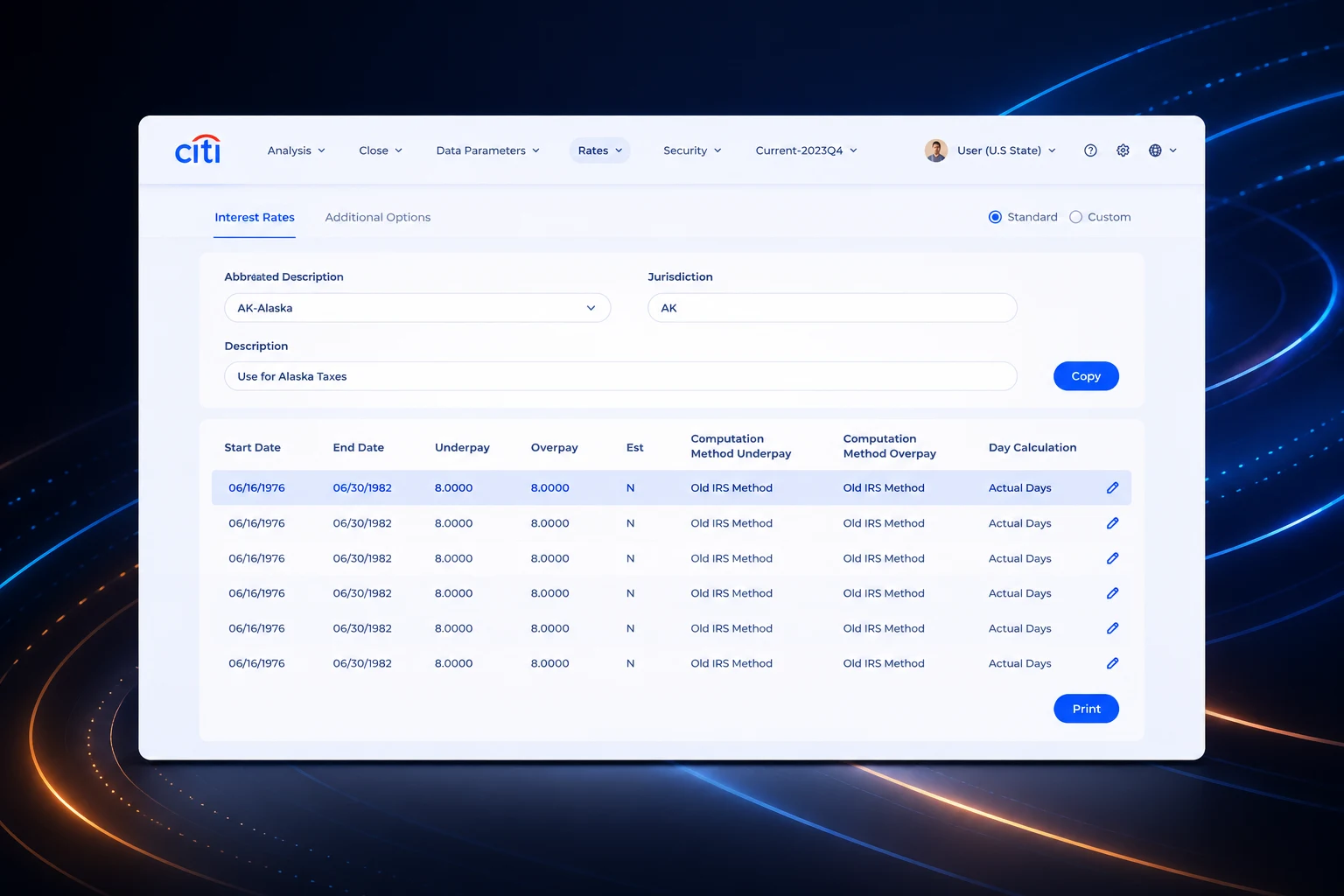 Results — Custom Cloud-Based Accounting Platform for Citigroup